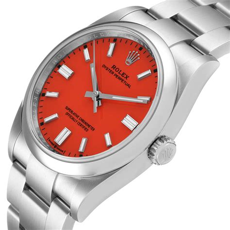 coral red rolex